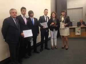 Primer premiado Aula Emprende