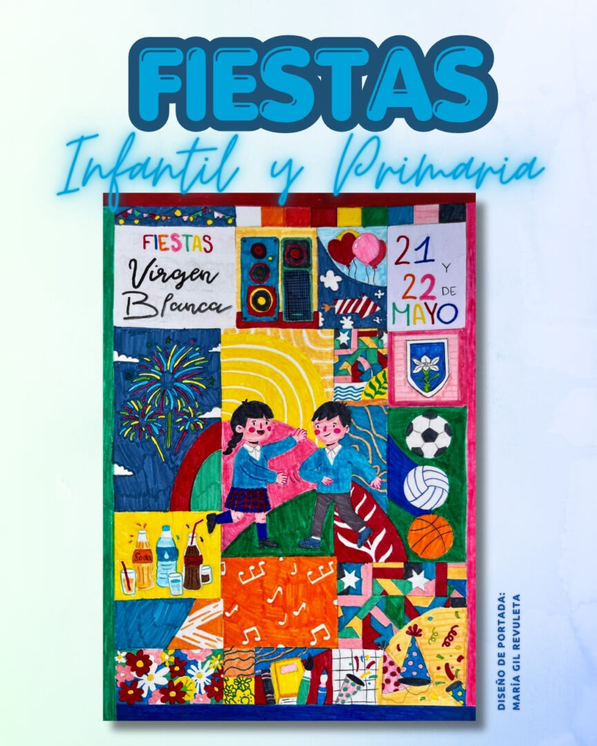 Cartel fiestas Infantil y Primaria
